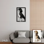 Pets Photo Metal Art